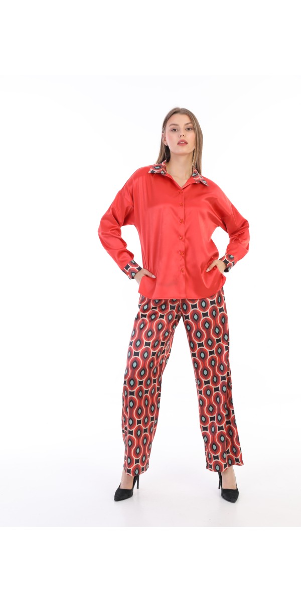 NB 3529 - SATIN TROUSER